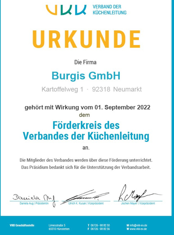 Branchenpartner beim VKK