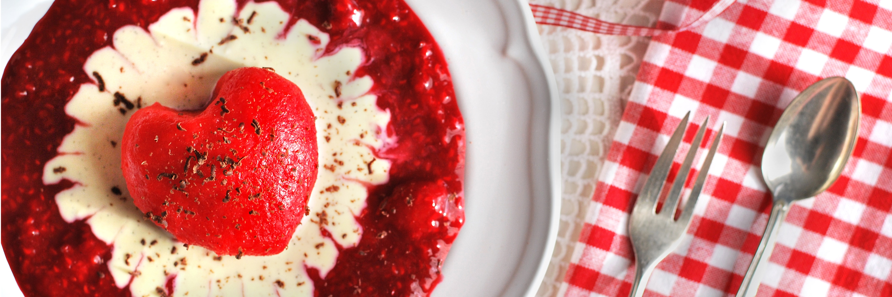 Heiße Herzfutterliebe