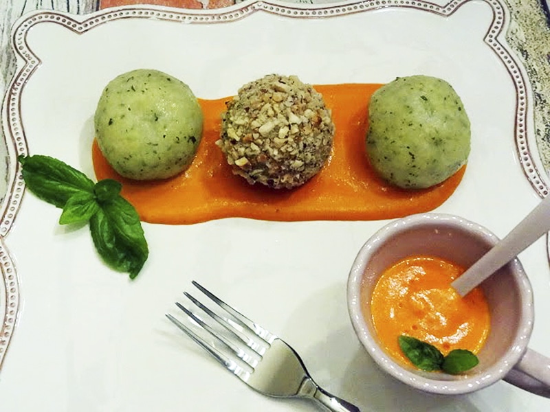 Mediterranes Knödel-Trio