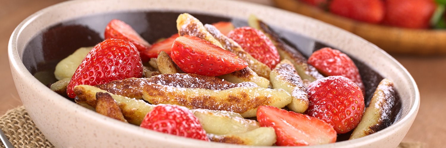 Süße Kartoffel-Quark-Zipfe