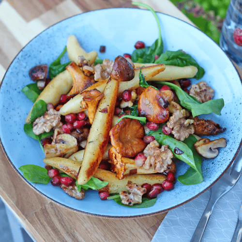 Herbstliche Schupfnudeln aus Kloßteig