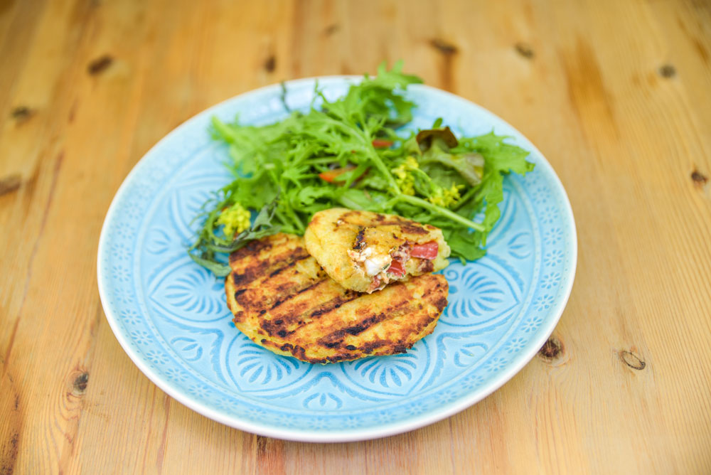 Vegetarisch grillen mit Burgis-Piroggen