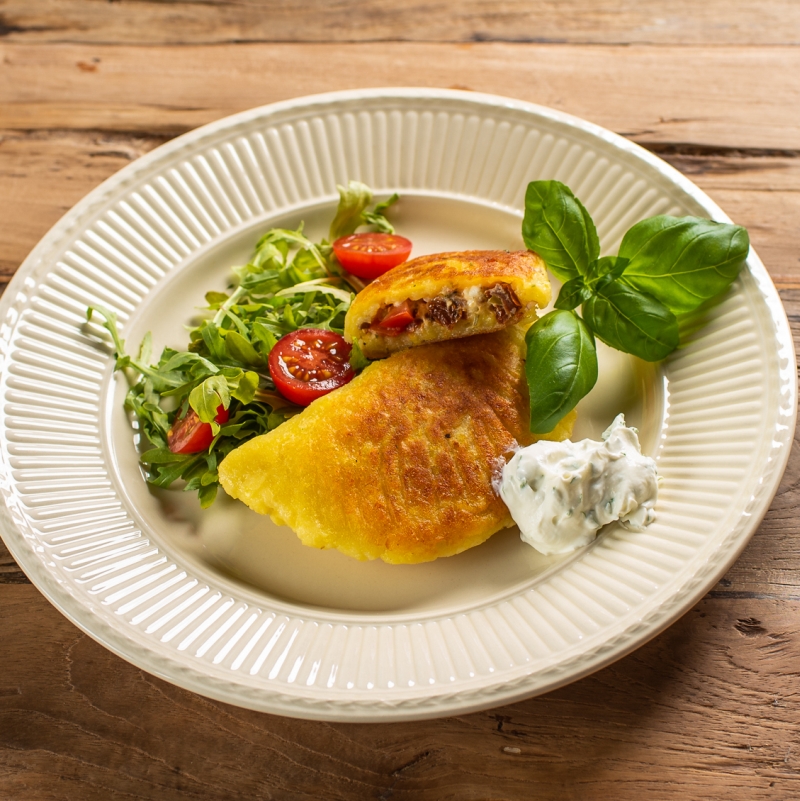 Lecker-leichtes Knödelgericht