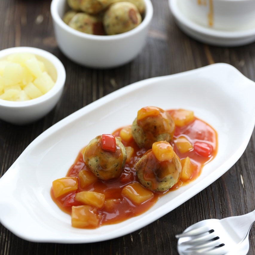 Kartoffeln oder Reis: asiatische Semmelknödelinos