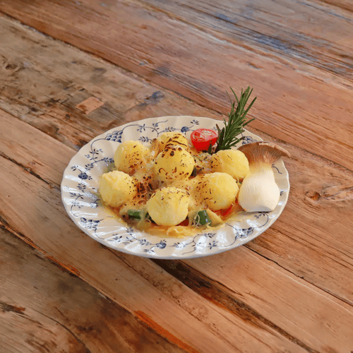 Gemüse-Knödelino®-Auflauf