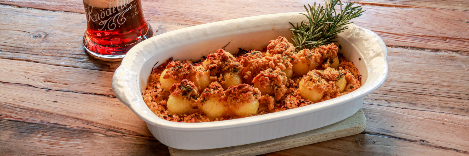 Knödelino®-Sauerkraut-Auflauf