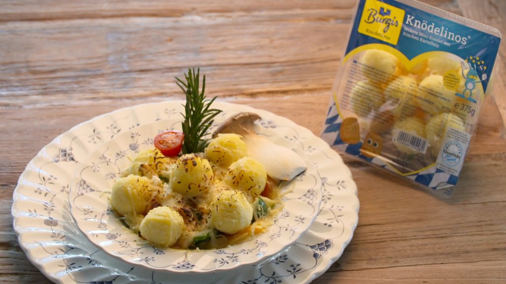 Auflauf mit Knödelinos