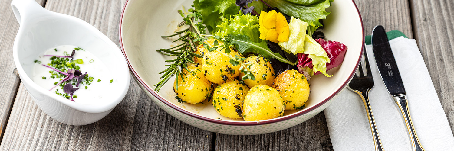 Fitness-Bowl mit Kräuter-Knödelinos®