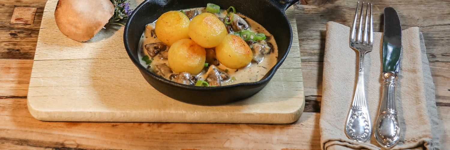Pilzpfanne mit Knödelinos®