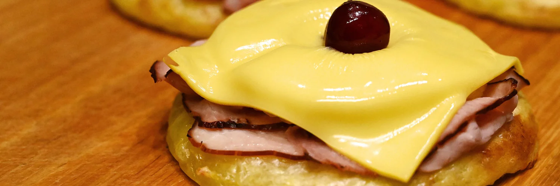 Roundies® im „Hawaii“-Toast-Style