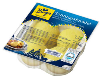 Packung Burgis Sonntagsknödel