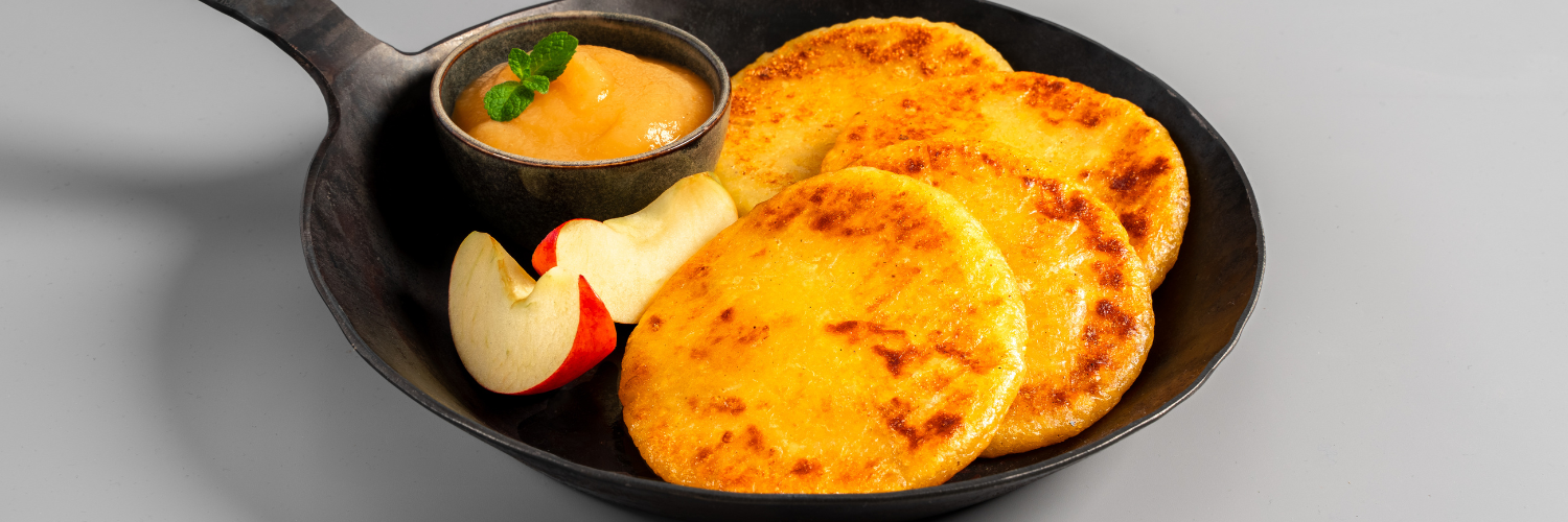 Roundies® mit Apfelmus