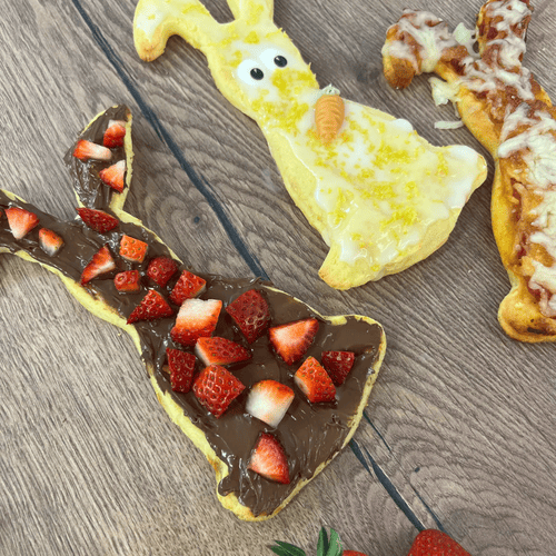 Kloßteig-Hasen süß und salzig