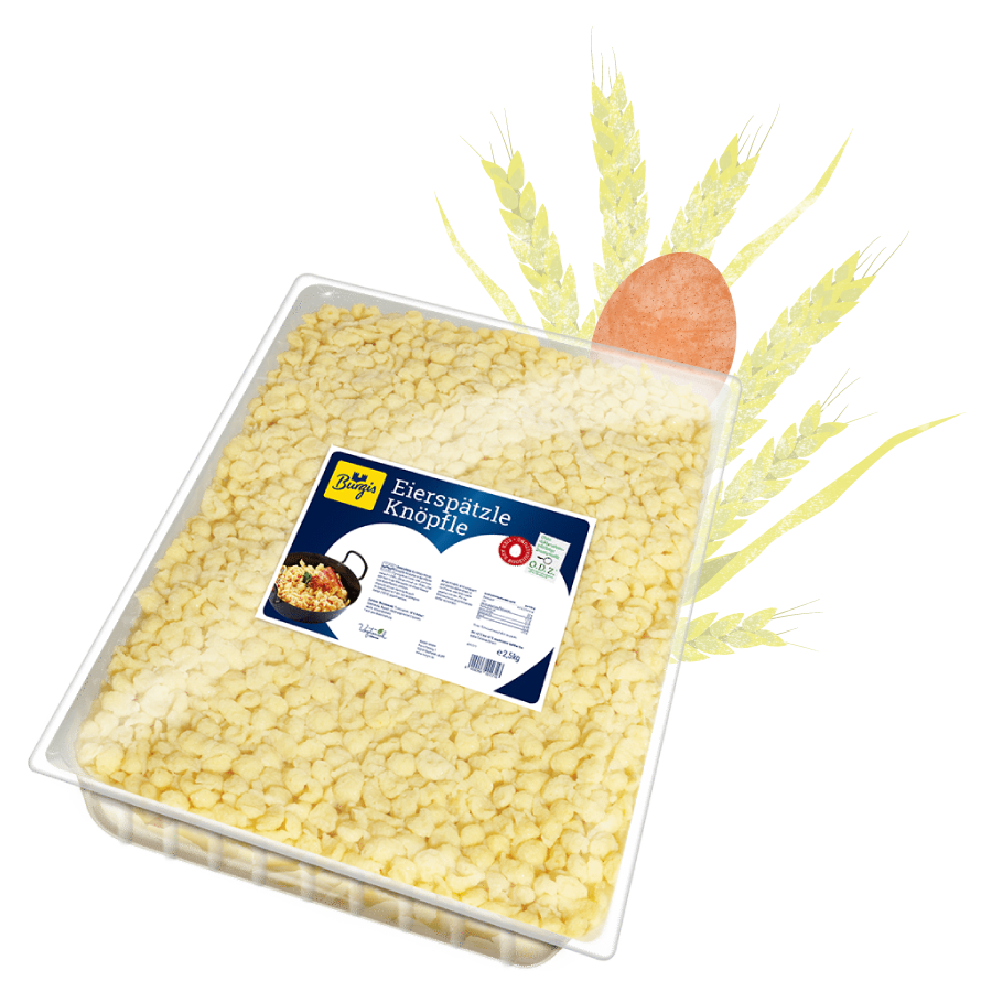 Eierspätzle Knöpfle - GV