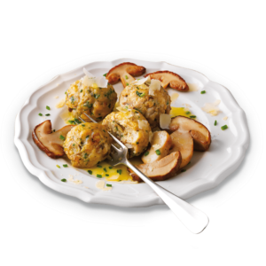 Semmel-Knödelinos® mit Pilzen