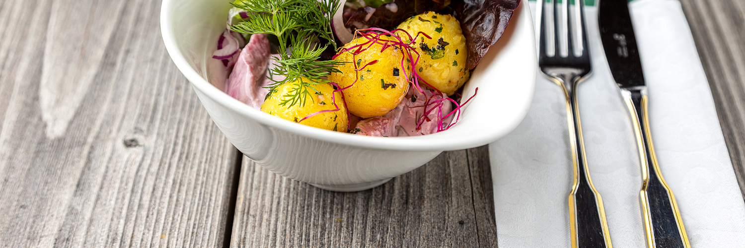 Heringssalat mit Kräuter-Knödelinos®