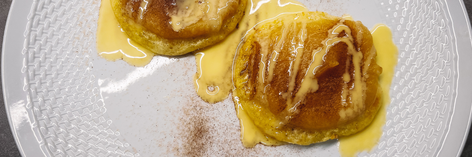 Roundies a la Pancake mit Eierlikör